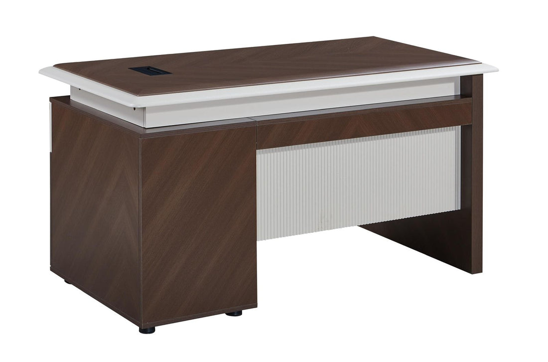Modern Executive Office Desk – Luxury Wooden CEO Table with Storage (Multiple Designs Available)