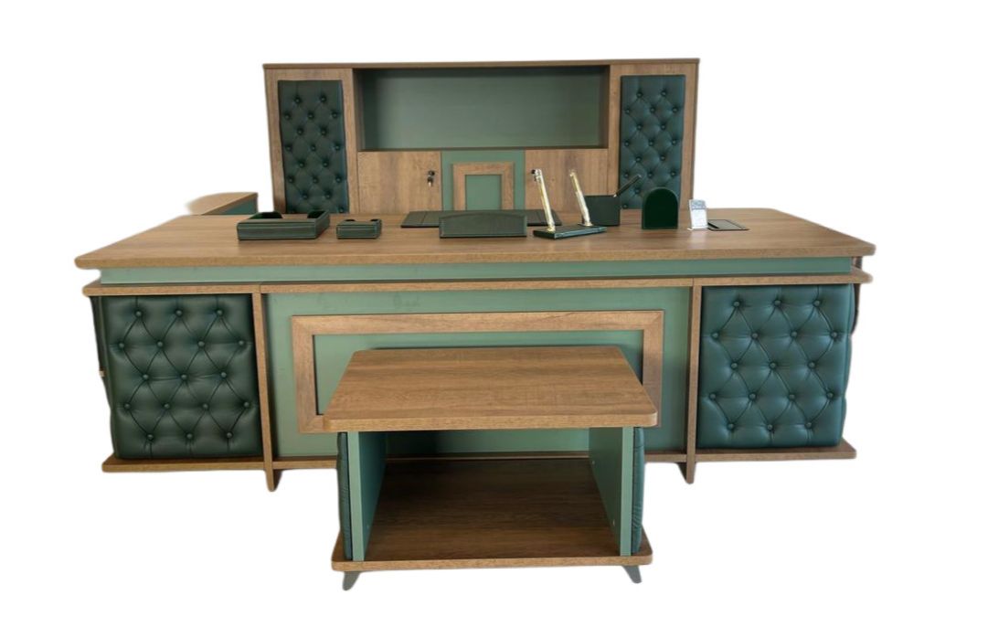 Luxury Office Furniture Set – Desk, Size 200cm and 240cm Chair & Storage without Chairs