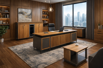 Executive Office desk set 220cm