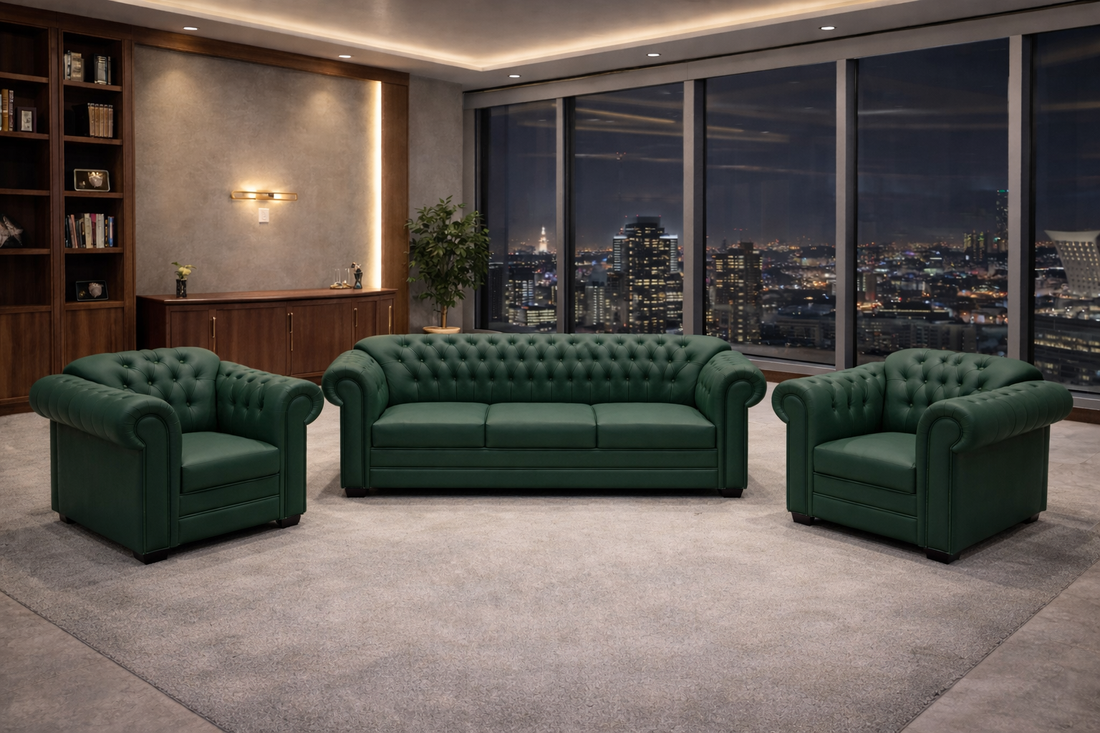 Office Sofa set 5 Person seater- Free installation and Delivery