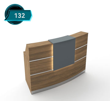 Modern Reception Counter / Reception Desk – 120 cm